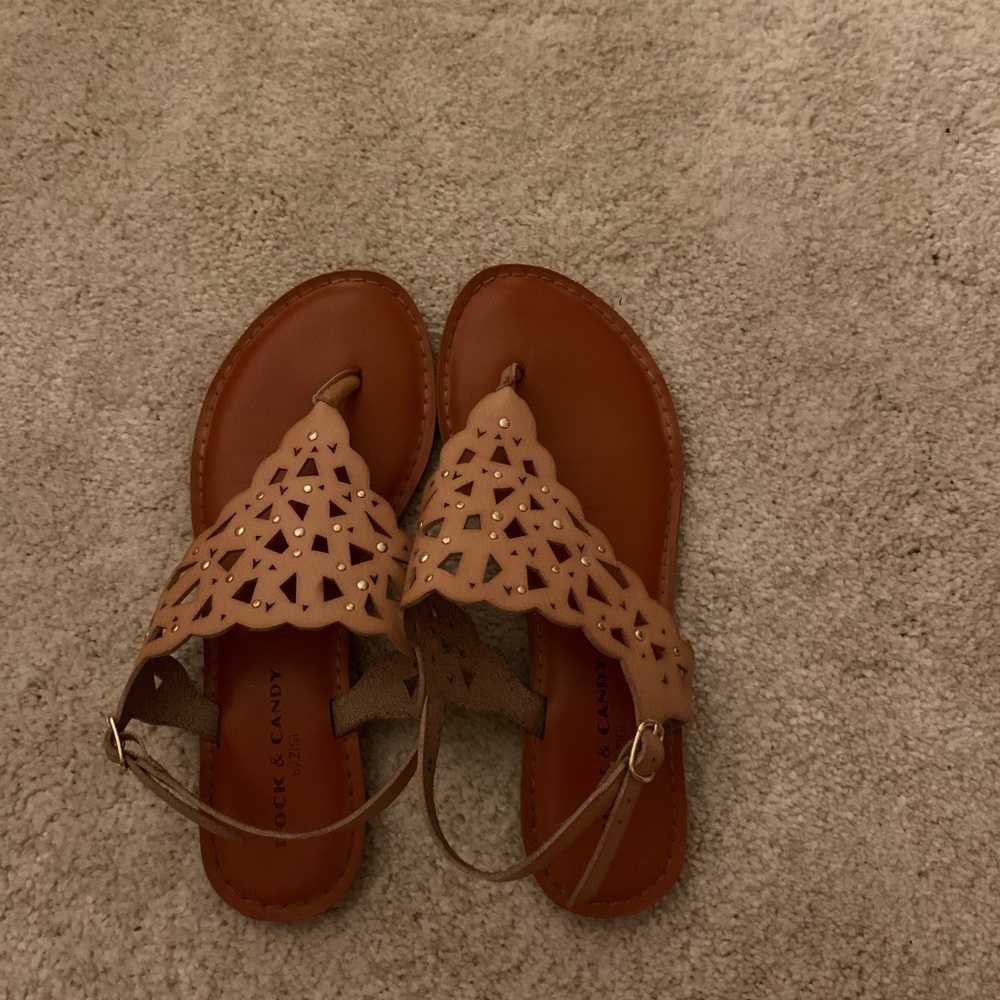 Rock and candy sandals